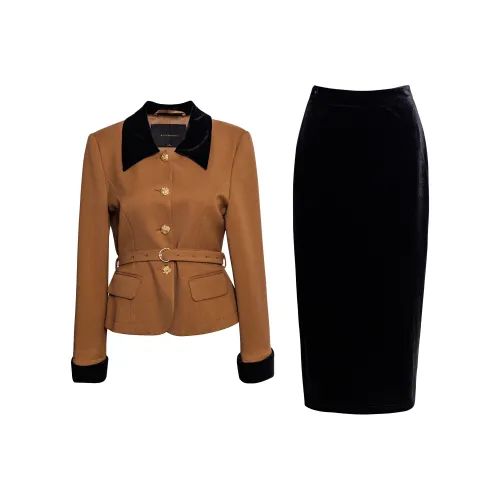 ROEYSHOUSE Комплект с юбкой Женские Коричневый