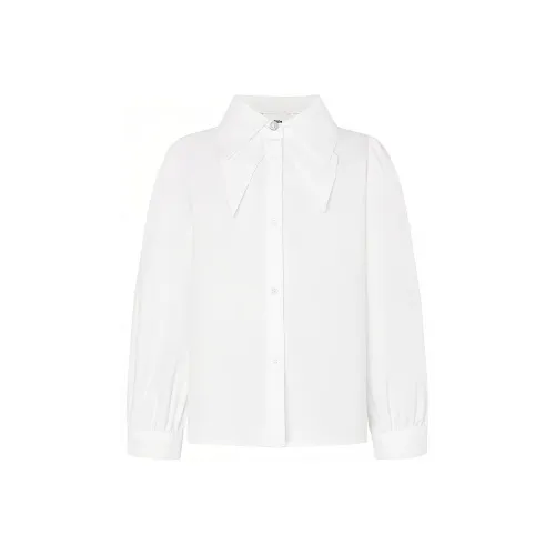 Little MO&CO. Натуральный белый Kids Рубашки