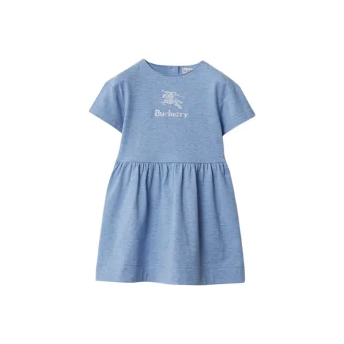 Burberry Платье Синее Infant и Toddler