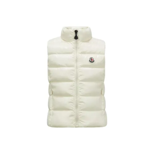 Moncler Жилет FW23 Детская одежда Ghany Пуховый жилет Белый Детский