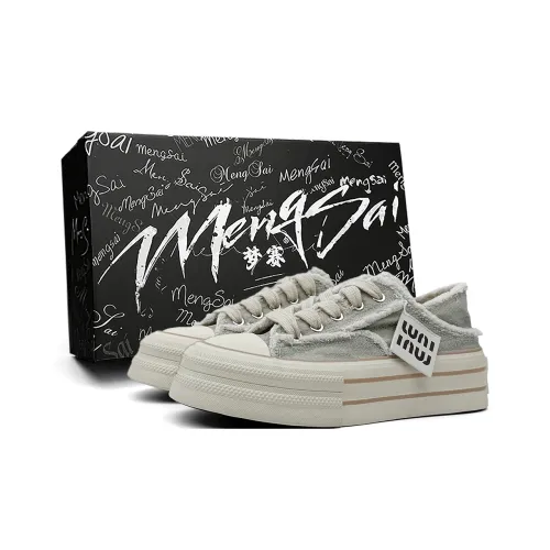 Mengsai Низкий топ кеды женские Starlight Gold