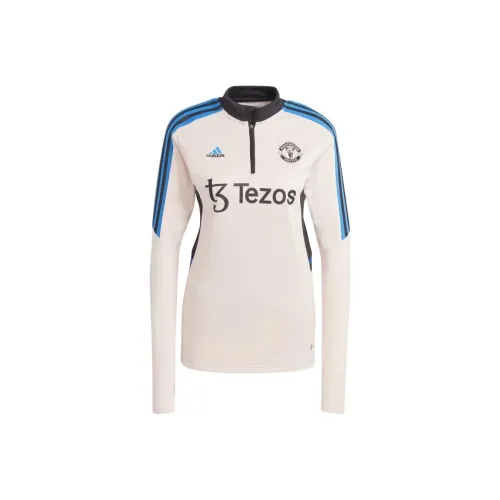 Adidas Manchester United Manchester United CONDIVO 22 Тренировки Топ Футбол Джерси Женская Белая