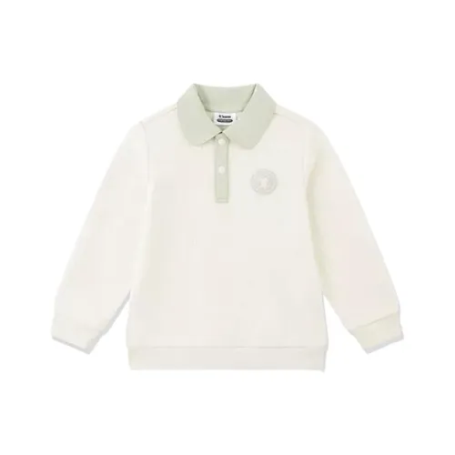 QIAODAN Толстовка Навес Белый Дети Возраст 3-7 лет