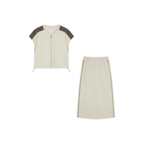 Mo Han Yi Mei Комплект с юбкой Женские Светло-зеленый