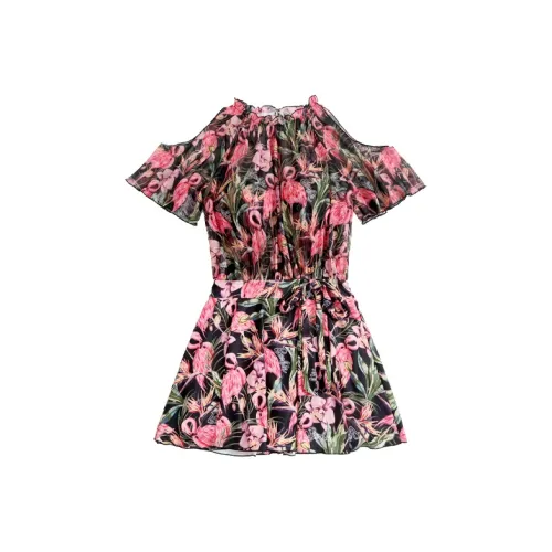 Барби Ван-Пис Купальник Женский Розовый С принтом