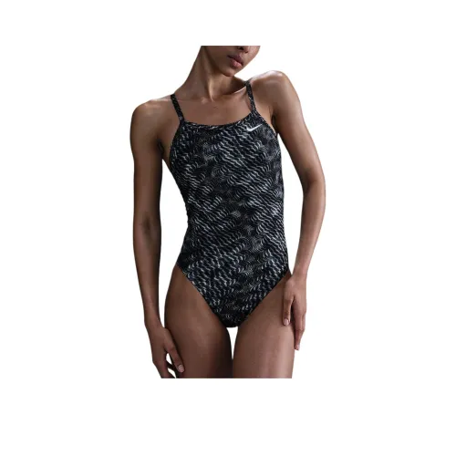 Nike Плавание HydraStrong Ван-Пис Купальник Женские Черный