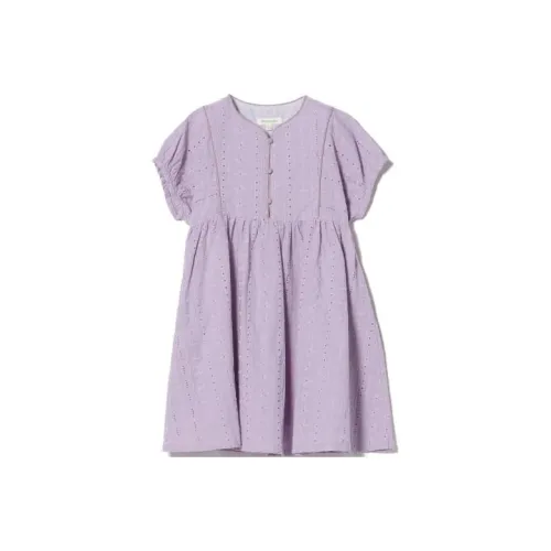 BEAMS Детское платье летнее детское лавандовое