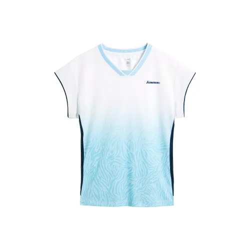 Кавасаки Contest Series Бадминтон Джерси Женские Светло-Синий