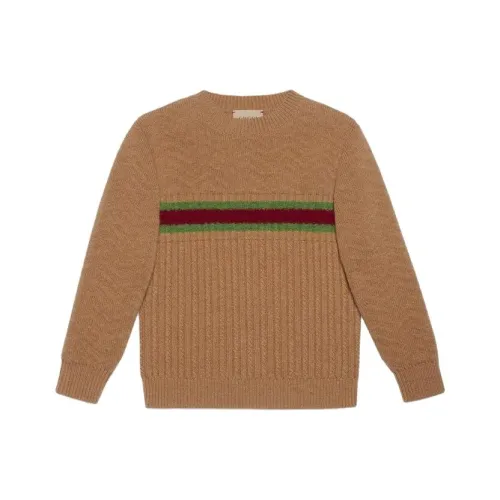 GUCCI Свитер Детский Светло-Коричневый