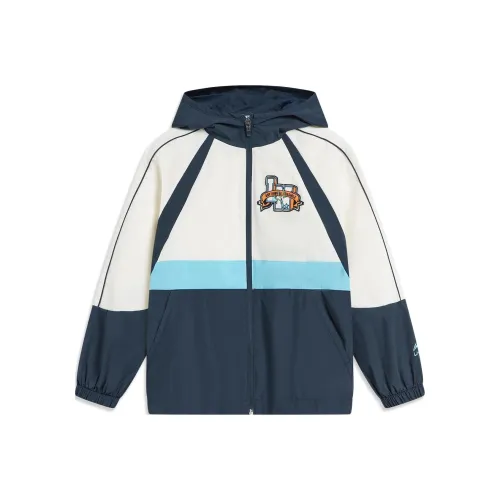 LINING YOUNG Детский Топ Спортивная серия Темно-морской синий Детский