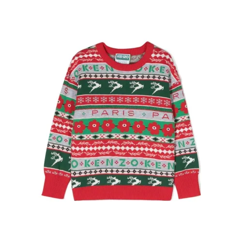 KENZO Красный Kids Свитеры