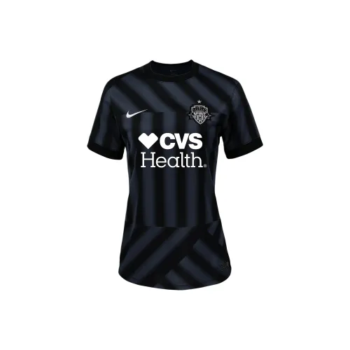 nike WashingtonDri Форма Футбол Джерси Женские Черный Грозовой синий