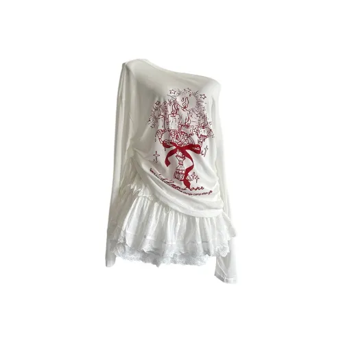 IQC Комплект с юбкой Женская Белая Двухкомпонентный комплект