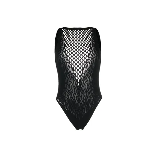 Roberto Cavalli Ван-Пис Купальник Женский Черный
