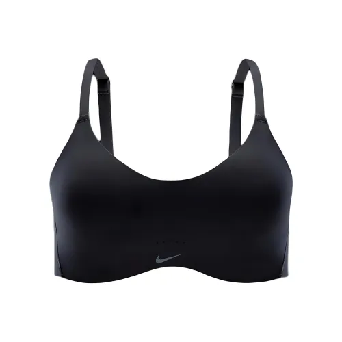 nike Бюстгальтер Deportivo Convertible Y Acolchado DE Baja Sujeción Спортивное белье Женские Черный