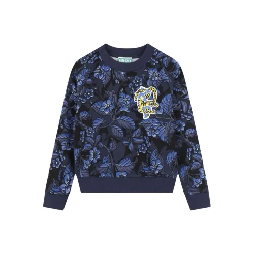 KENZO Полночный синий Kids Свитшоты