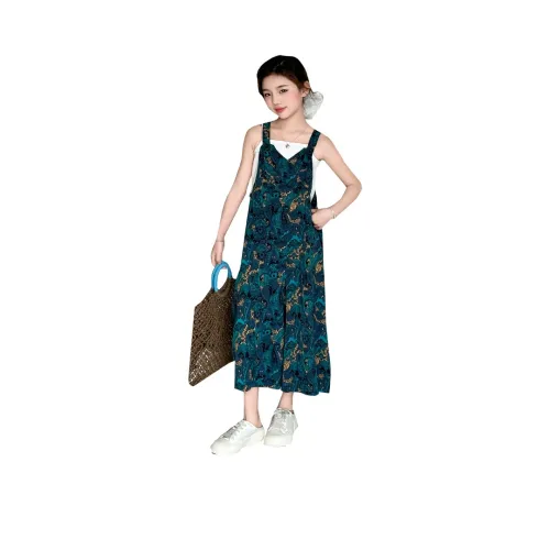 Детский комплект La Cergo с юбкой Павлин Синий