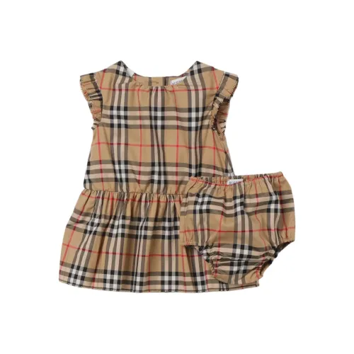 Burberry Платье Коричневый Infant Wa Toddler