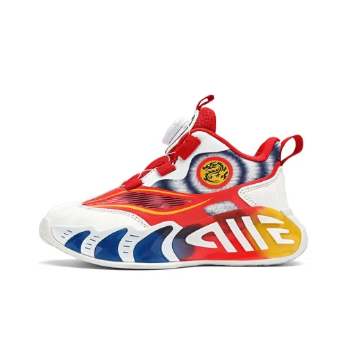 LONGDUIZHANG Противоскользящий Износостойкий Дышащий Легкий Амортизация Высокие Баскетбольные Кроссовки для Детей