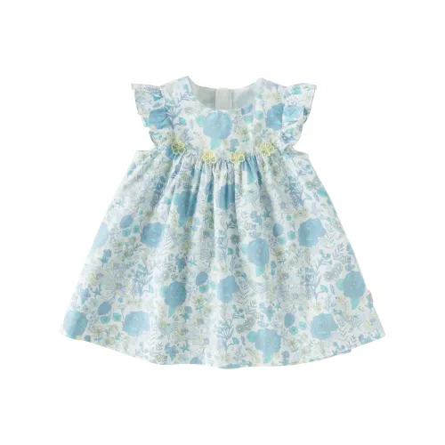 DAVE BELLA Платье с цветочным принтом для детей 3-7 лет