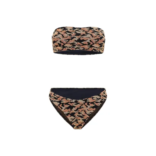 Zimmermann SS24 Двухкомпонентный купальник женский оранжевый