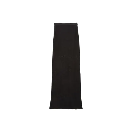 Fleur Du Mal Черные Женские Повседневные Длинные Юбки