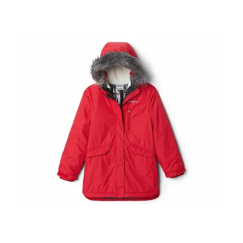 Columbia Suttle Mountain PARKA Пальто Детское Красное