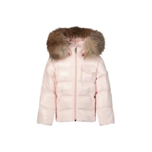 MONCLER Куртка Светло-розовая для младенцев и малышей