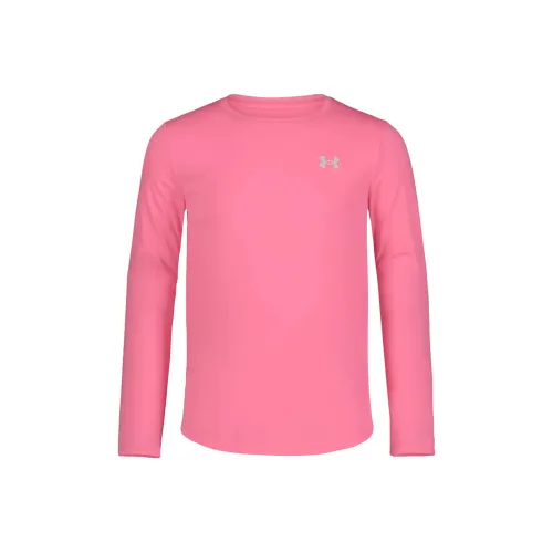 Under Armour UA UPF T-Shirt Детский Розовый