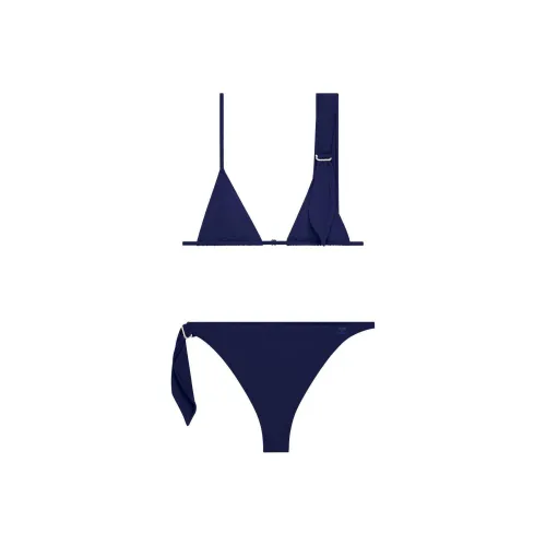 COURREGES SS25 Бикини Женские Морской Синий
