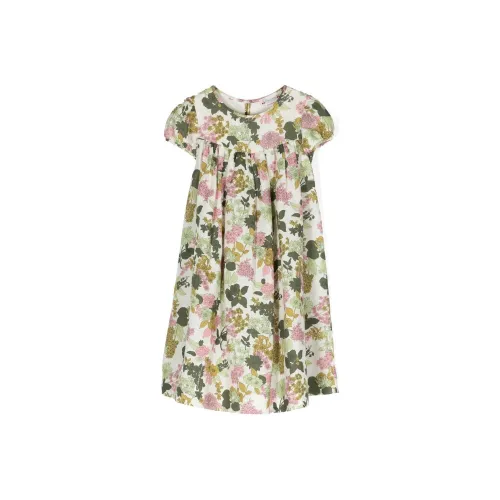 Bonpoint Платье Светло-Бежевое Детское