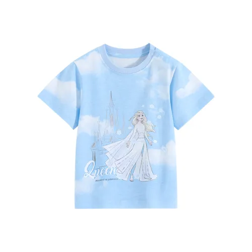 Disney Малыш T-рубашка Ледяной синий для детей 3-7 лет
