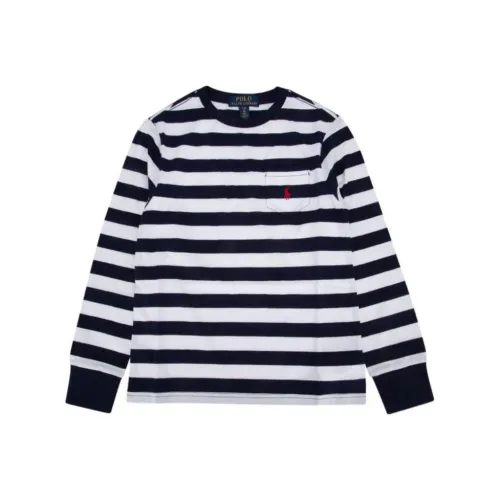 Polo Ralph Lauren T-Рубашка FW24 Синие Белые Детская