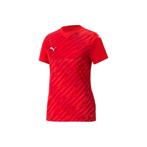 PUMA Modest Activewear Training TeamULTIMATE FOOTBALL JERSEY Женские Футбол Джерси Женские PUMA Красный
