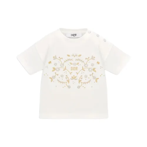 DIOR Белая Детская Футболка