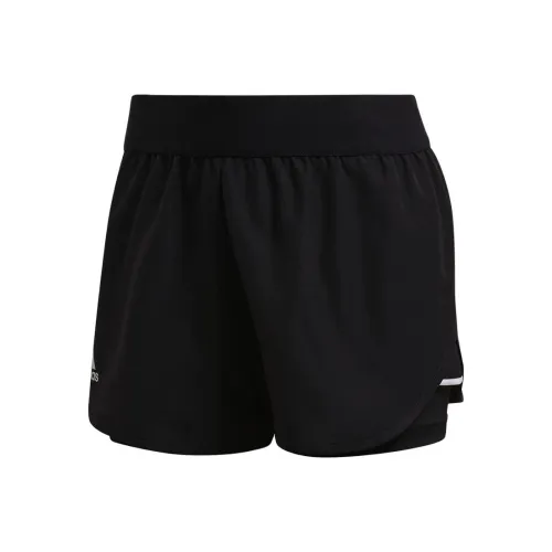 Adidas Теннис Юбка Женские Черный Темный Серебряный Металл Белый