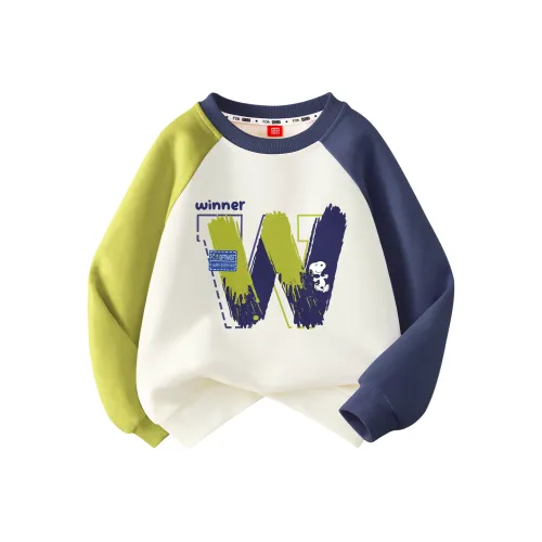 SNOOPY Толстовка Зеленая Синяя Детская