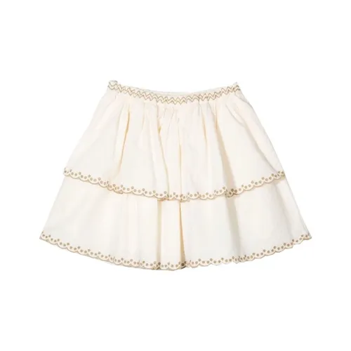 Bonpoint Экрю Kids Юбки