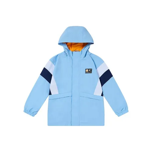 QIAODAN Детские софтшелл-куртки SS22 Кристально-синий для малышей