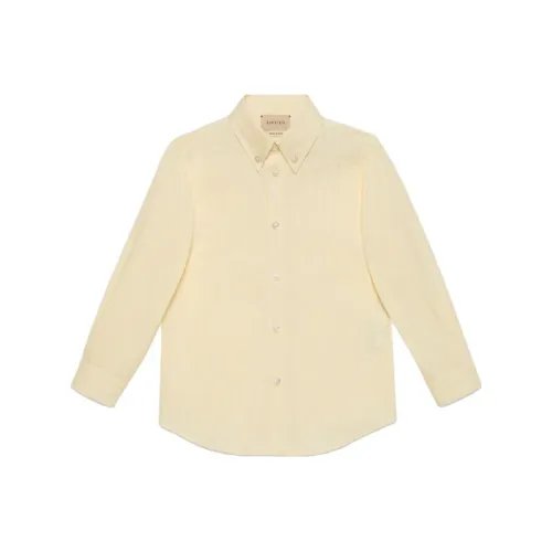 GUCCI Экрю Kids Рубашки