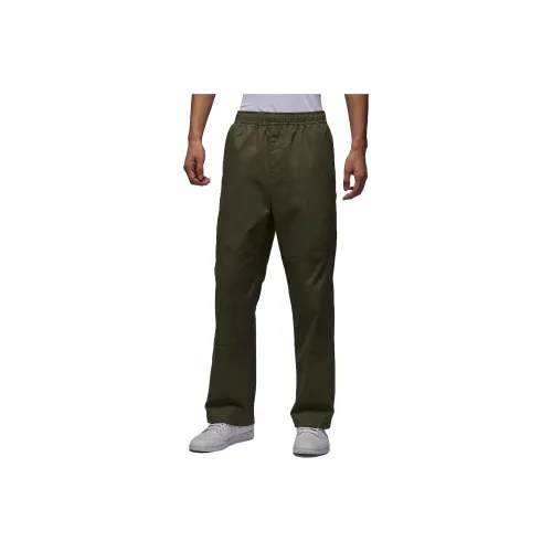 Jordan Essentials Повседневные брюки Мужские Средне-оливково-зеленые