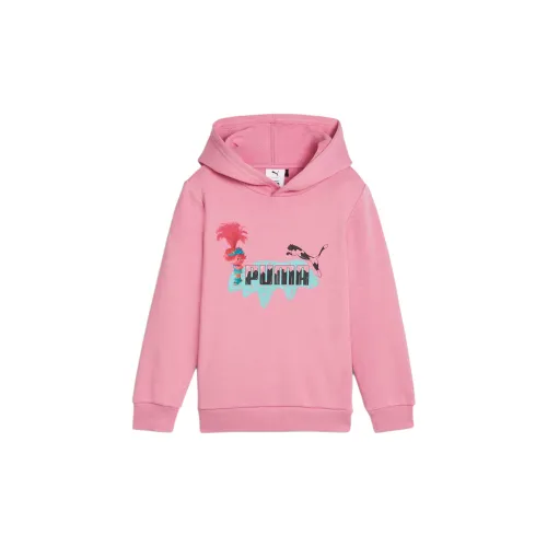 PUMA TROLLS Толстовка Розовая Дети Возраст 3-7 лет