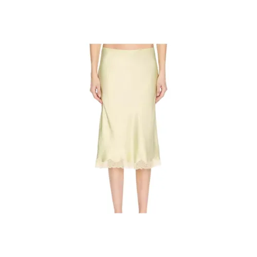 THE ROW Повседневный Длинный Юбка Женские Зеленый