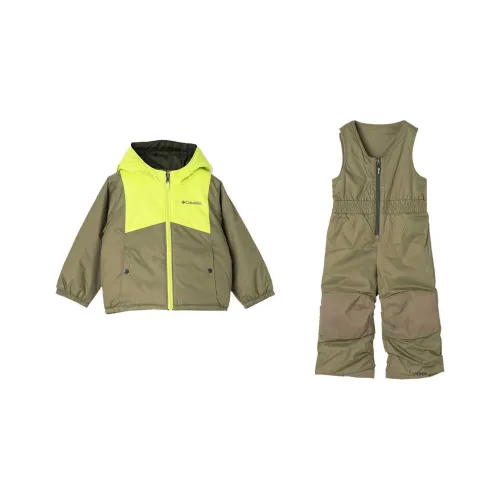 Columbia Повседневная Спортивная Одежда Зеленая Детская