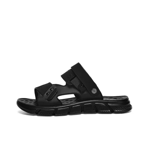 Mulinsen Повседневный Универсальный Винтаж Классический На открытом воздухе Модный Тапочки Пляжные Сандалии Мужские