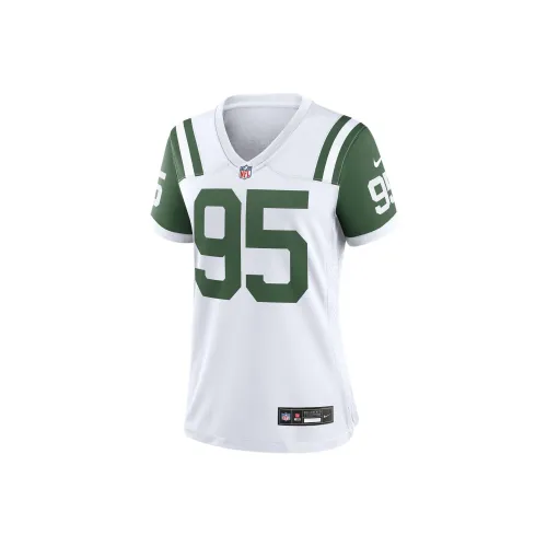 nike x NFL Quinnen Williams New York Jets Регби Джерси Женские Белые