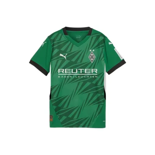 PUMA SS24 T-Shirt Зеленый Белый Детский