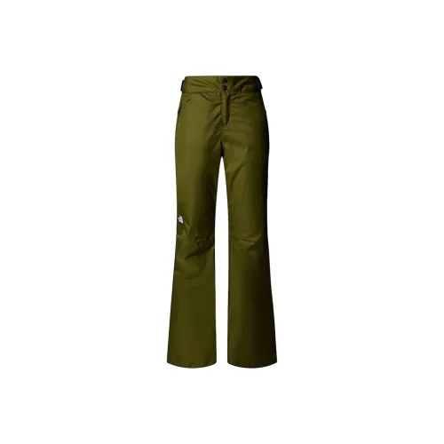 The North Face FW24 Insulated Trousers Лыжные брюки Женские Лес Оливковый