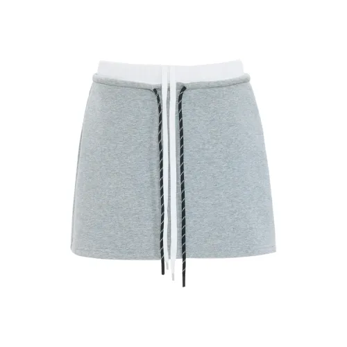 Казахстан Повседневные короткие юбки Женские Белые Серые