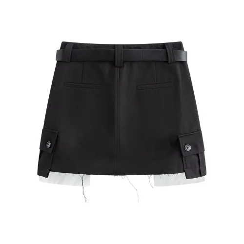 AYILIAN Черные Женские Шорты Карго